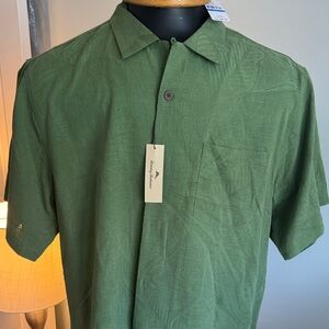 Tommy Bahama Olive Green Casual Shirt